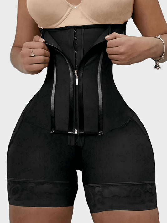 1 Pc Women Colombian High Waist Body Shaper Shorts ,Fajas Tummy Control Shapewear Bottoms,Leggings,Butt Lifter Thigh Slimming, Zipper Hip Enhancer ,High Compression Body Shaper Underwear,Suitable for Various Occasions ﻿
